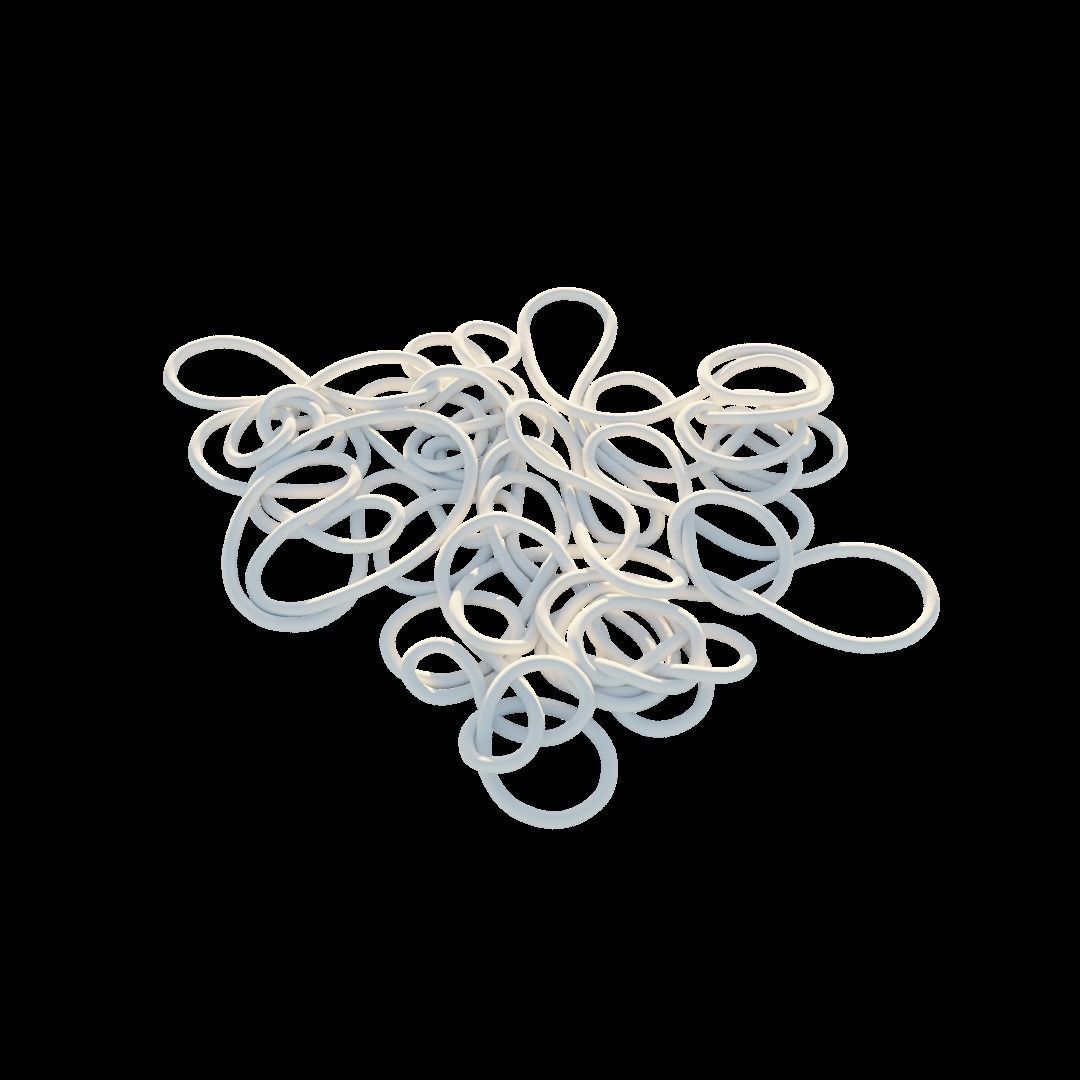 Complete Cable Asset Pack Low-poly 3D model_6