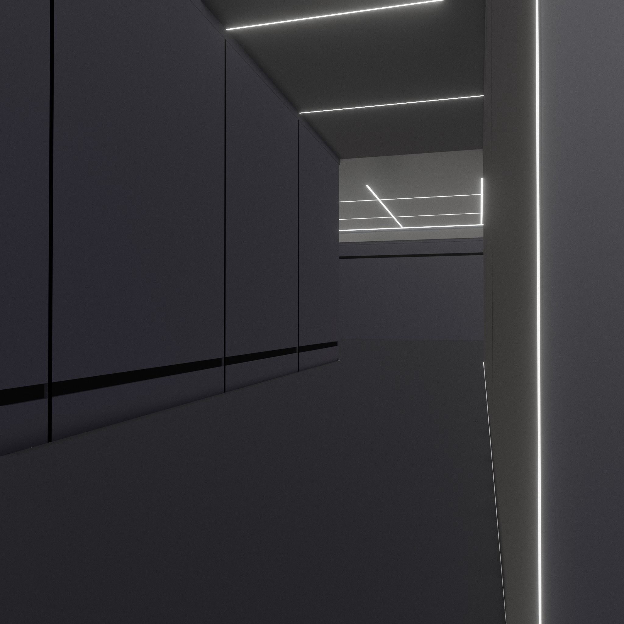 3D SCI FI interior 3D model_6