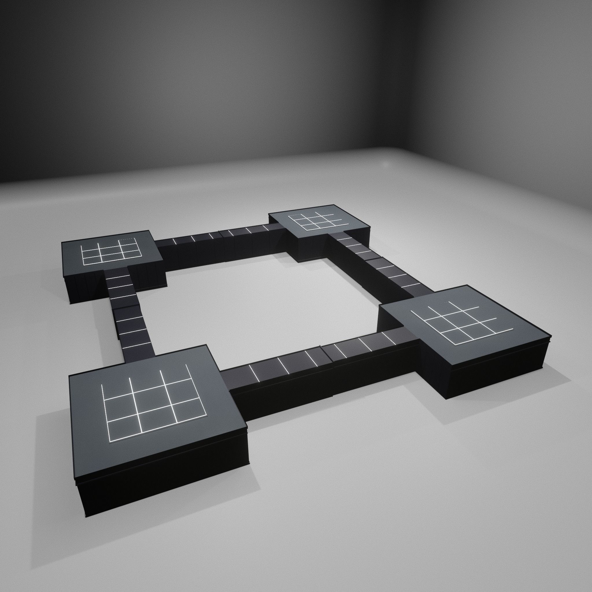 3D SCI FI interior 3D model_11