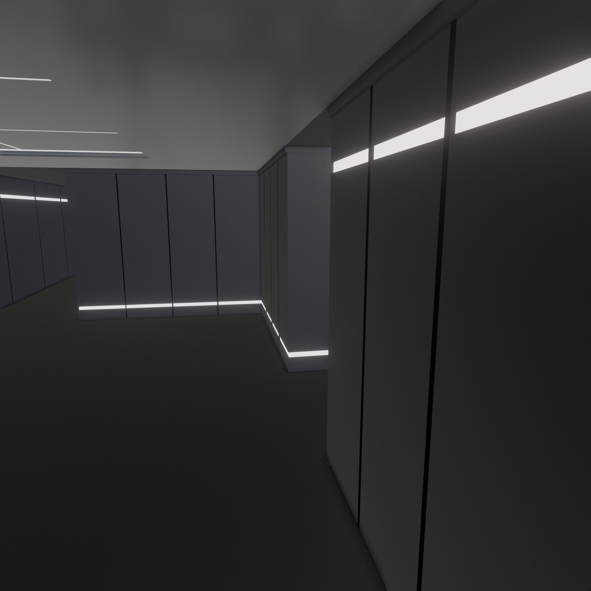 3D SCI FI interior 3D model_12