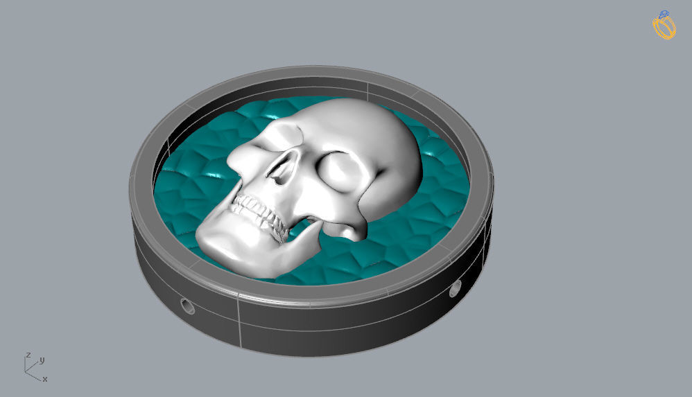 Snake Pandent 3D print model_19