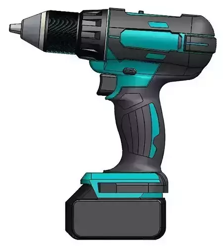Makita Cordless Drill with Battery