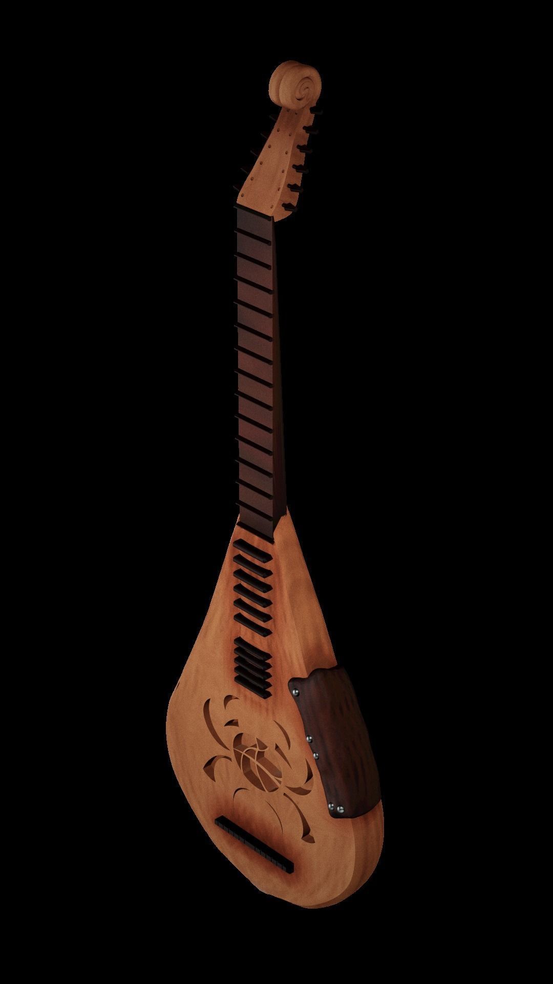 Edgin Lute from DnD Honor among Thieves 3D print model_1
