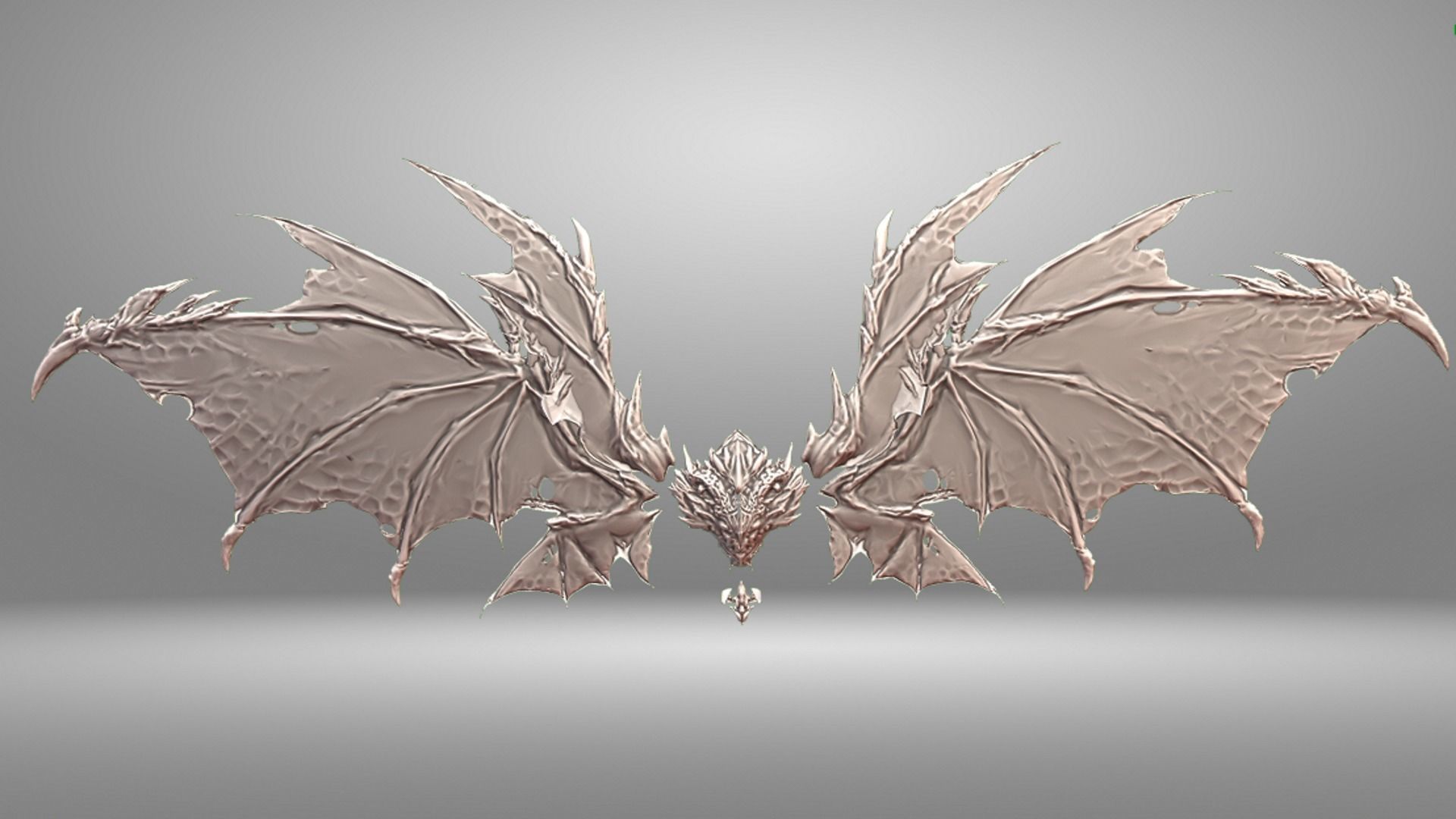 Dragon Wing 3D print model_5