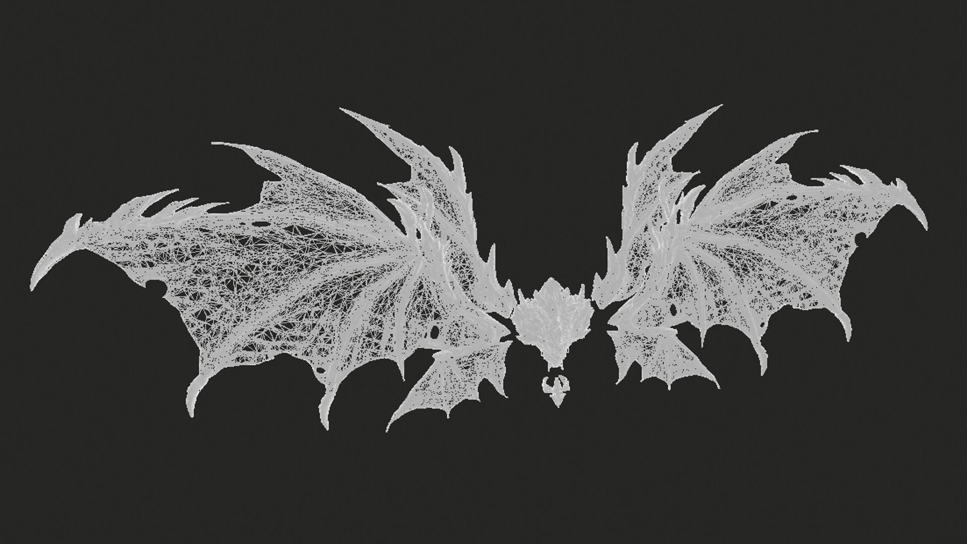 Dragon Wing 3D print model_2