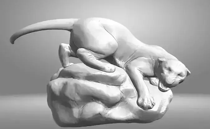 Puma Sculpture
