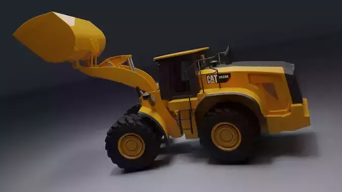 Wheel loader Free 3D model