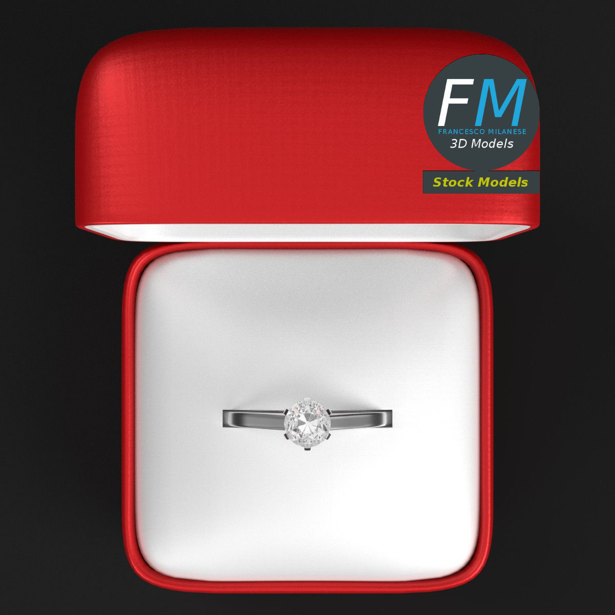 Ring box 1 3D model_6