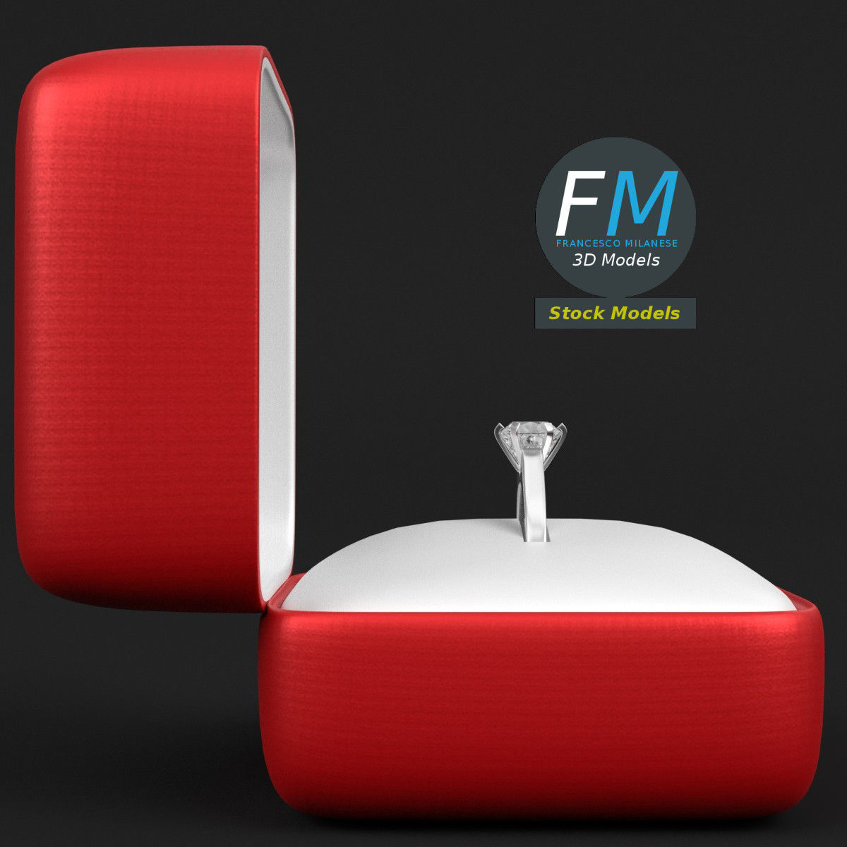 Ring box 1 3D model_4