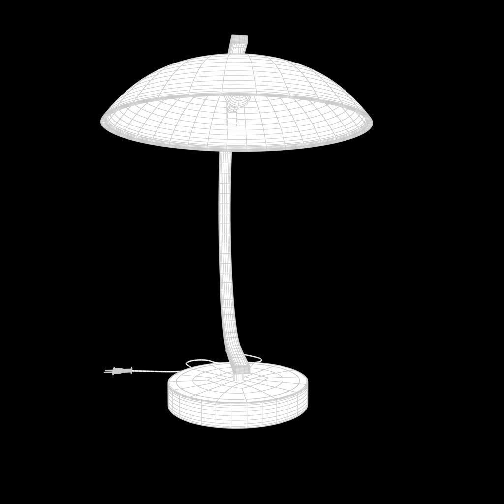 Adriana Bedside Lamp-lampshade Low-poly 3D model_10