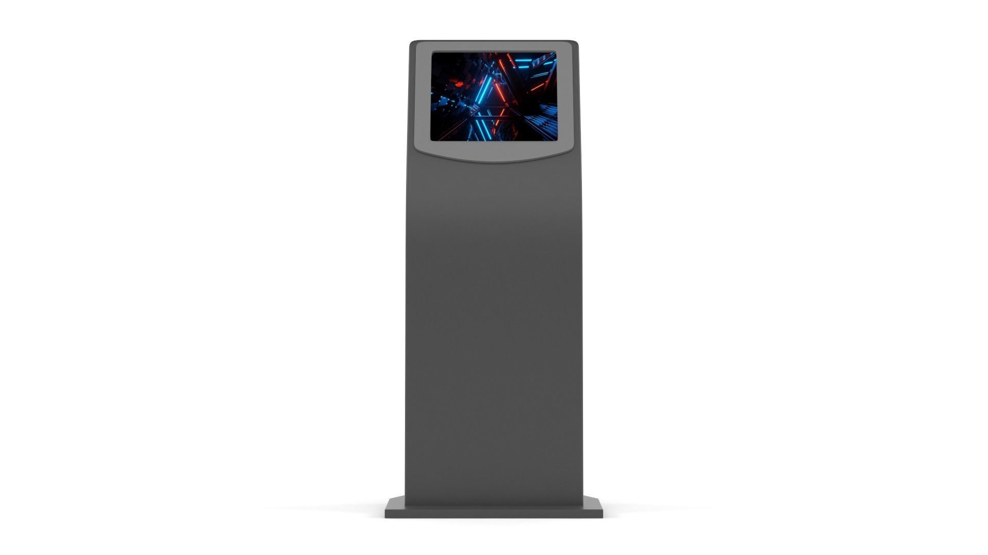 Electronic Kiosk 3D model_7