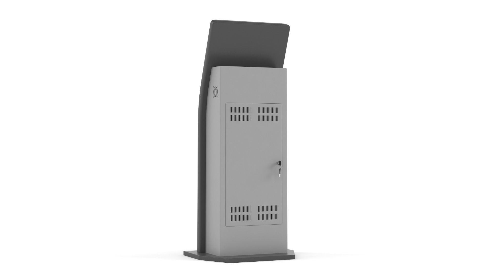 Electronic Kiosk 3D model_9