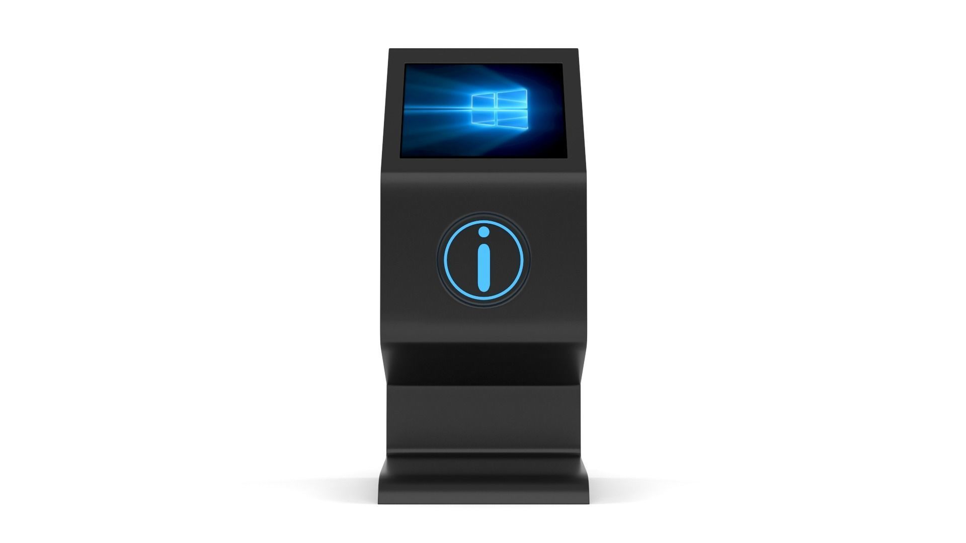 Electronic Kiosk 3D model_1