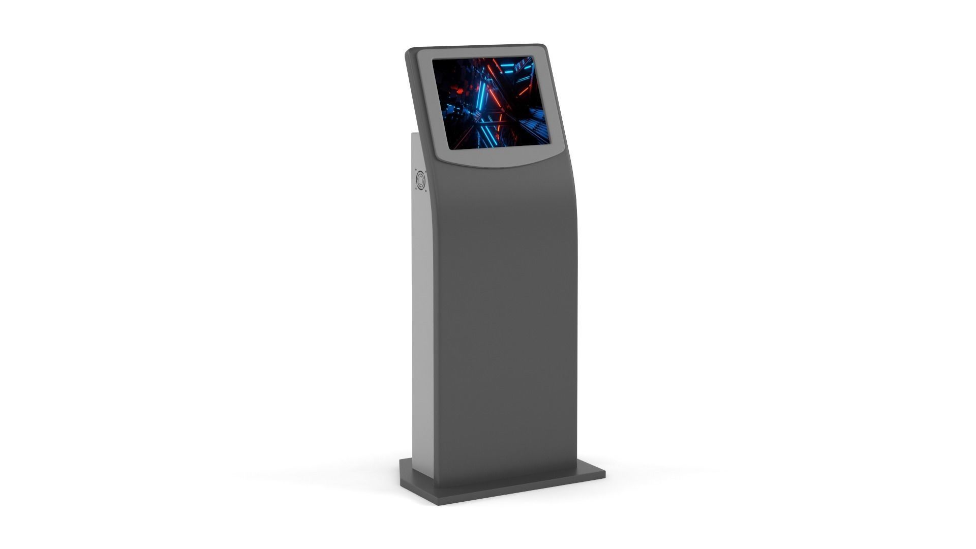 Electronic Kiosk 3D model_8