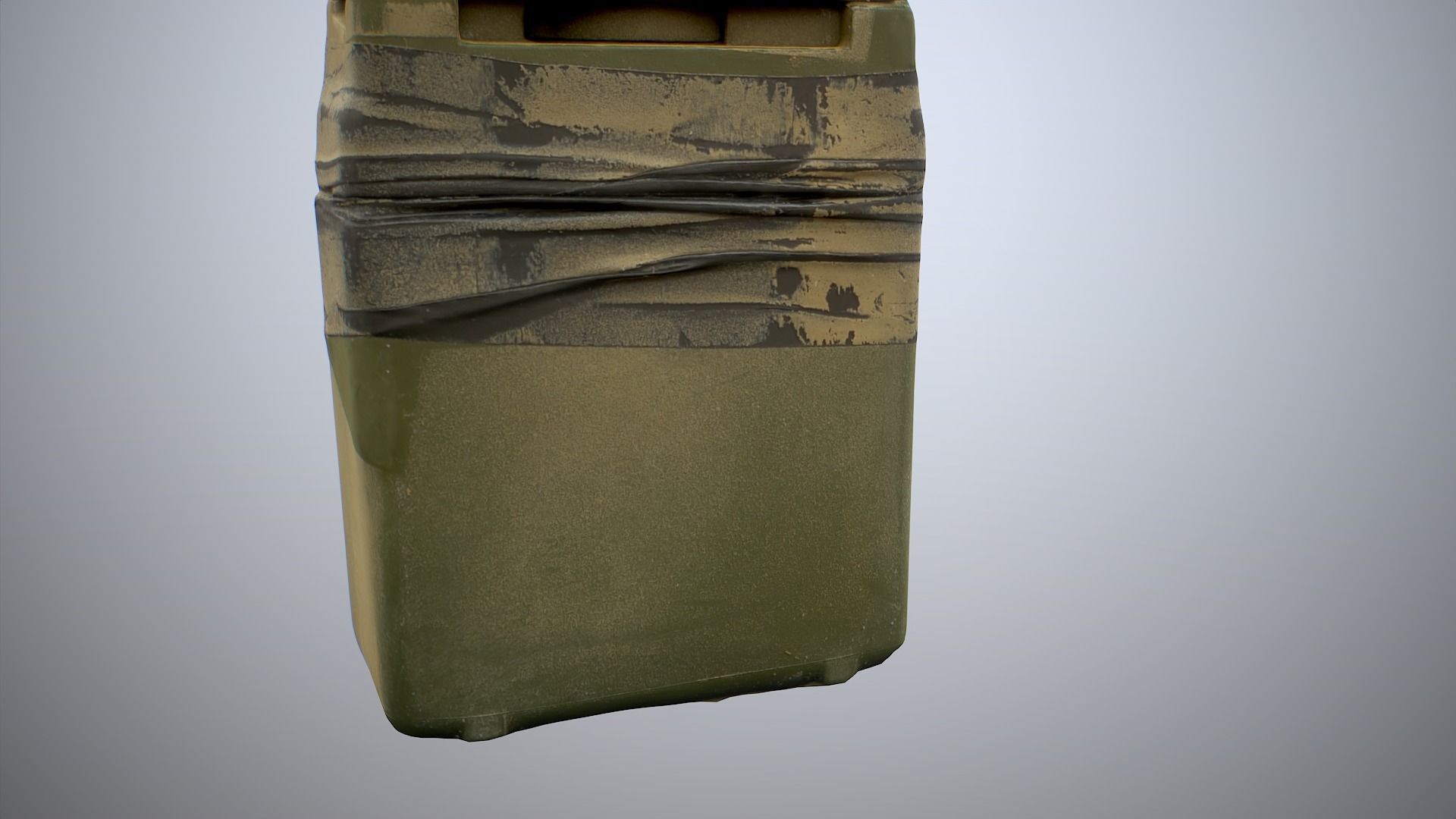 PRC-152 Military Radio Low-poly 3D model_5