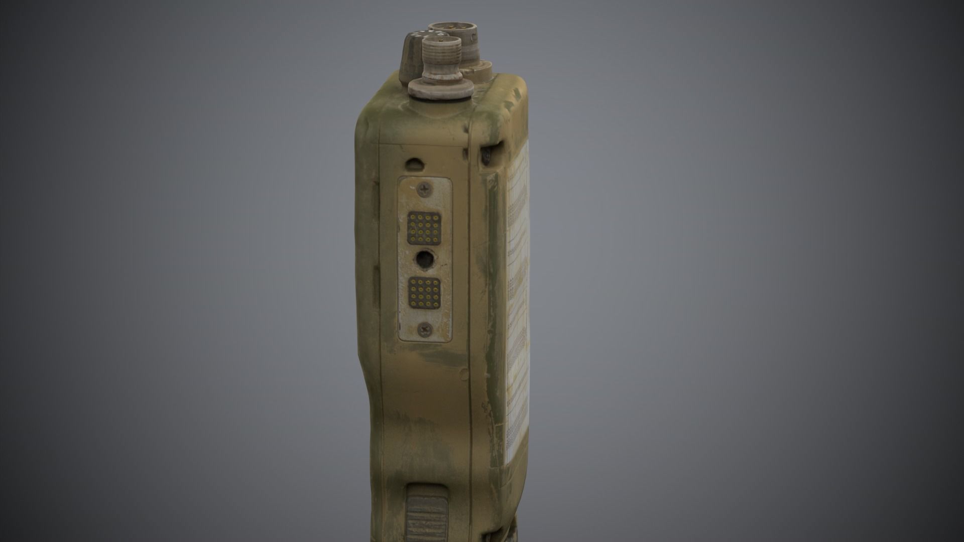 PRC-152 Military Radio Low-poly 3D model_3
