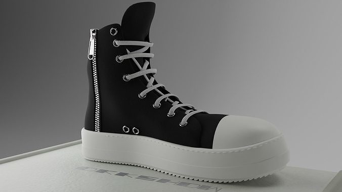 Rick Owens Ramones DRKSHDW  3D model