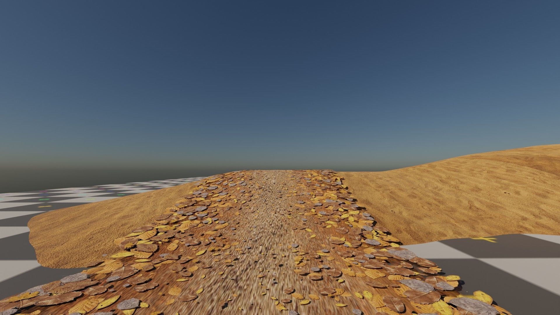 blender geometry nodes dirt path generator 3D model_5