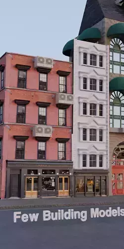 Buildings 3D Assets free download