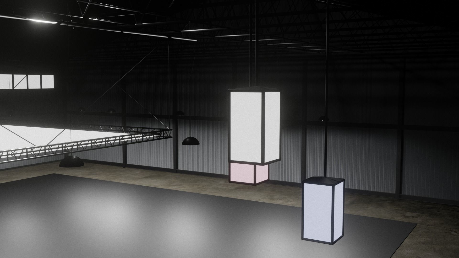 PHOTO STUDIO interior car studio 3D model 3D model_10