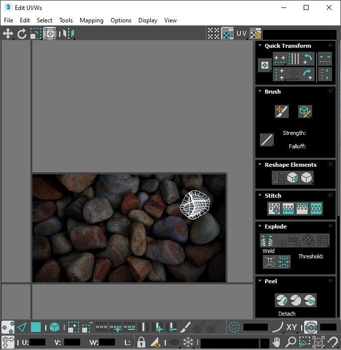 Rocks Set 3D model_24