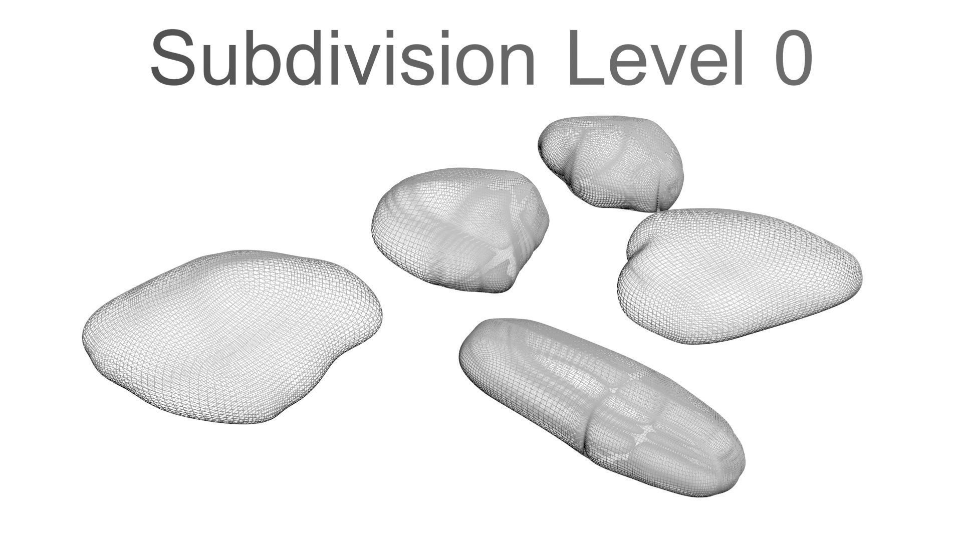 Rocks Set 3D model_21