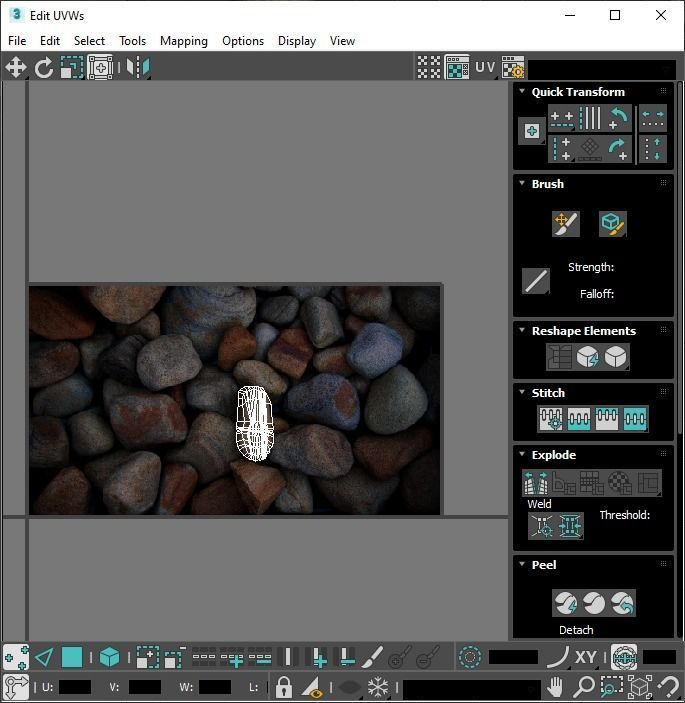 Rocks Set 3D model_26