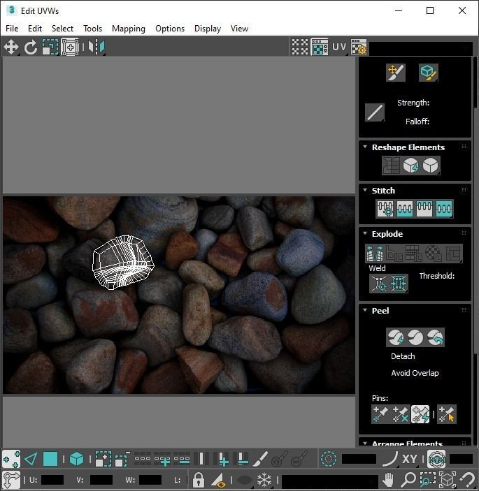 Rocks Set 3D model_22