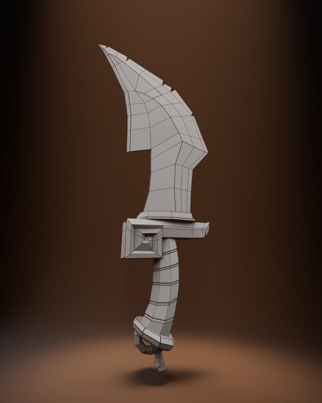 3D model Sword 3D Model - Game Ready Low Poly VR / AR / low-poly | CGTrader