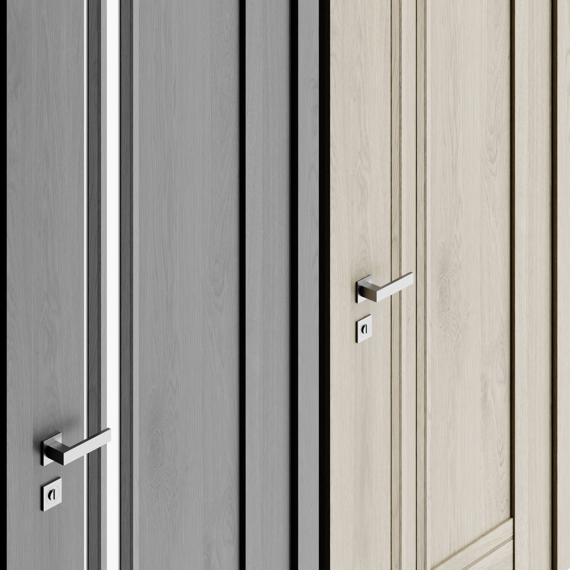 Interior doors FRESCA COLOMBO 3D model_4