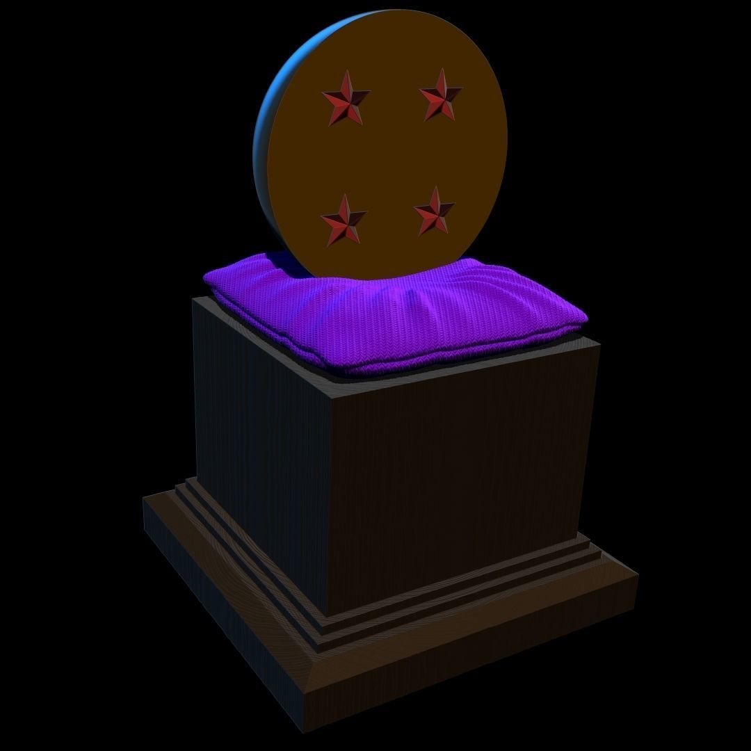 FOUR STAR DRAGONBALLS 3D print model_9