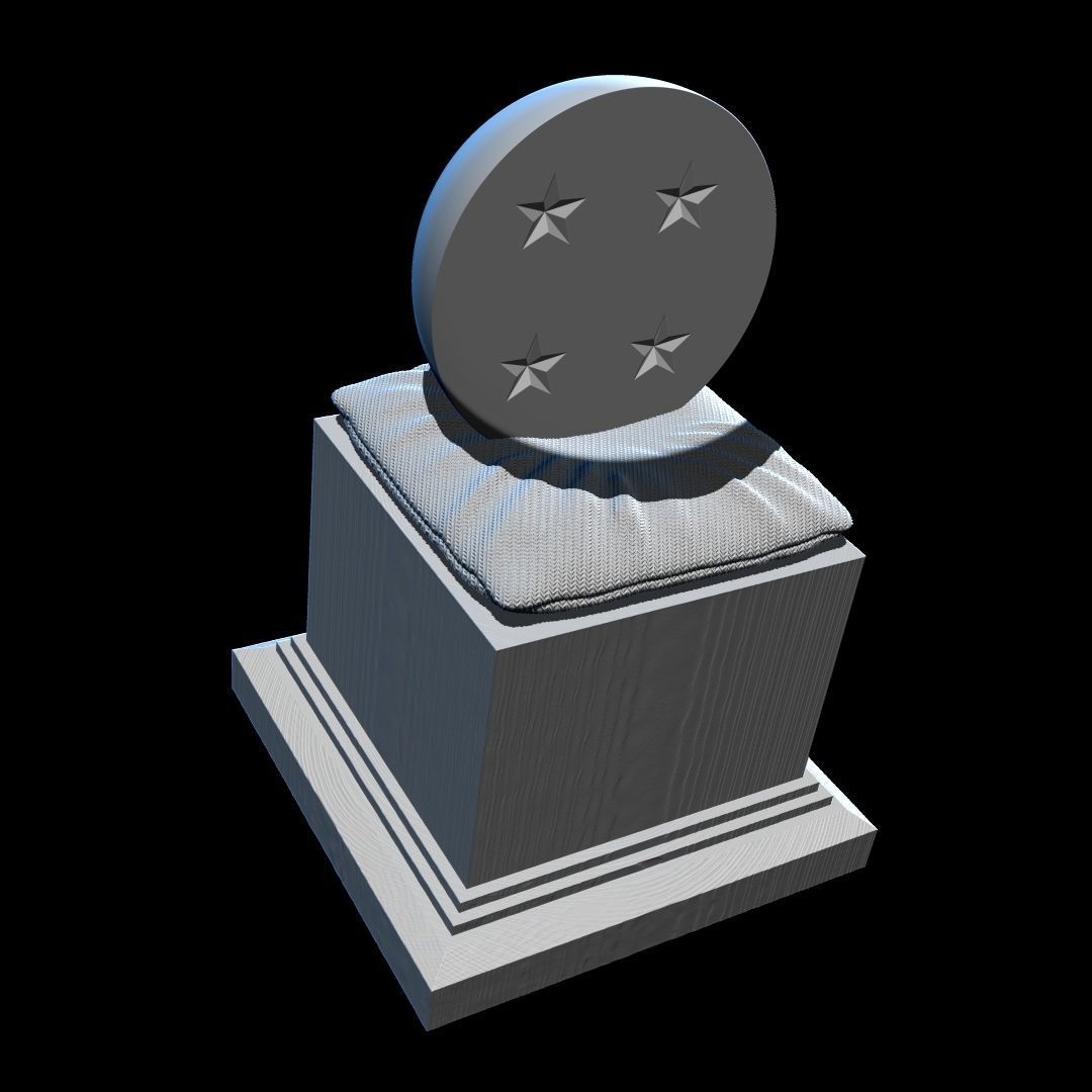 FOUR STAR DRAGONBALLS 3D print model_6