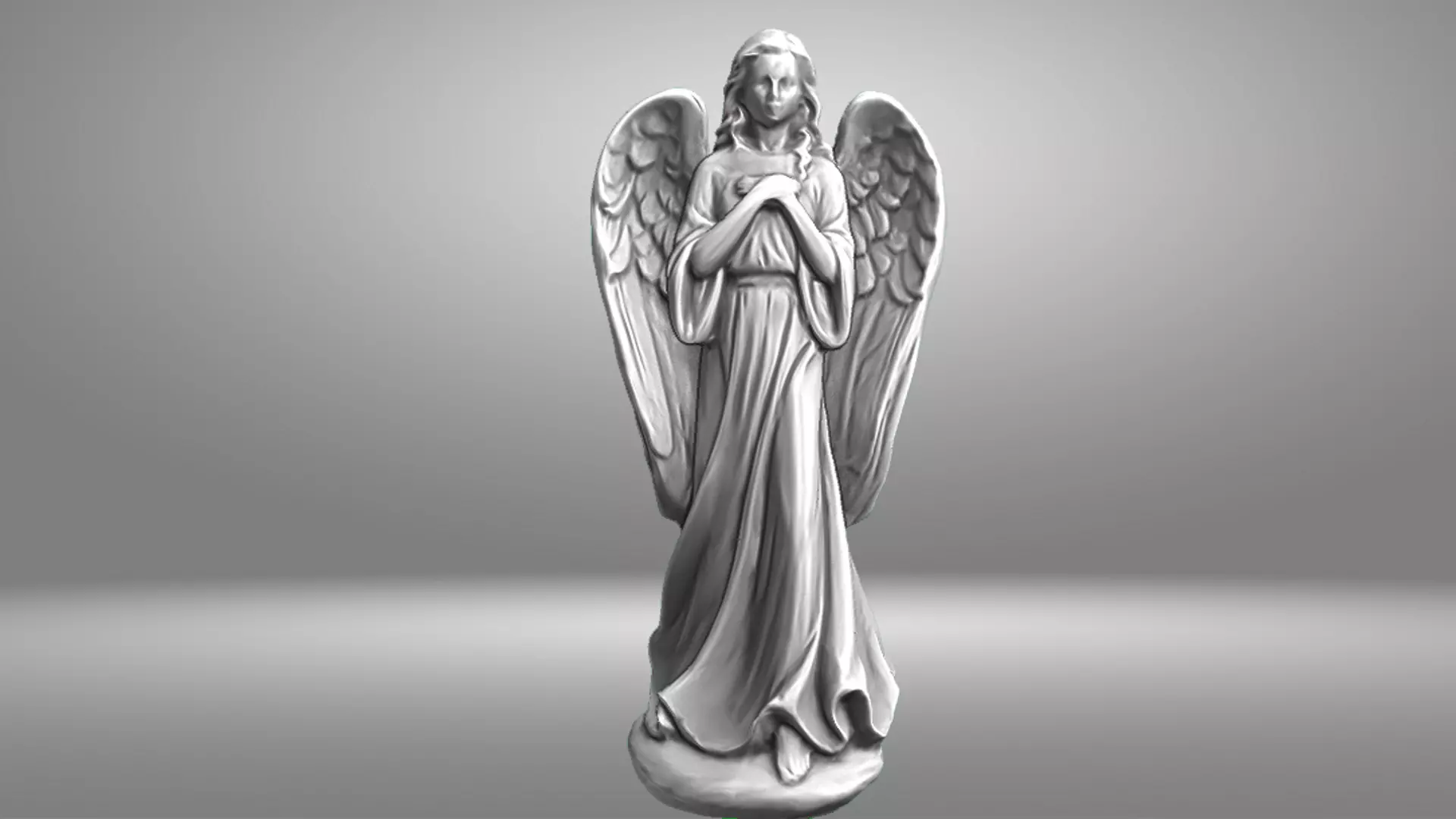 Angel Statue 3D print model