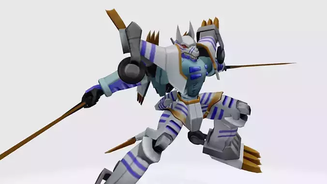 AncientGarurumon robot