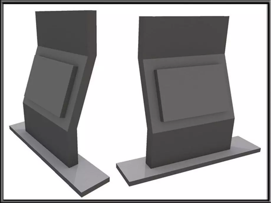 Display 09 Low-poly 3D model_0