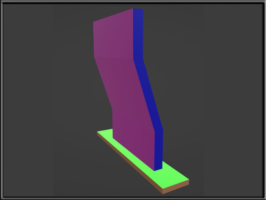 Display 09 Low-poly 3D model_4