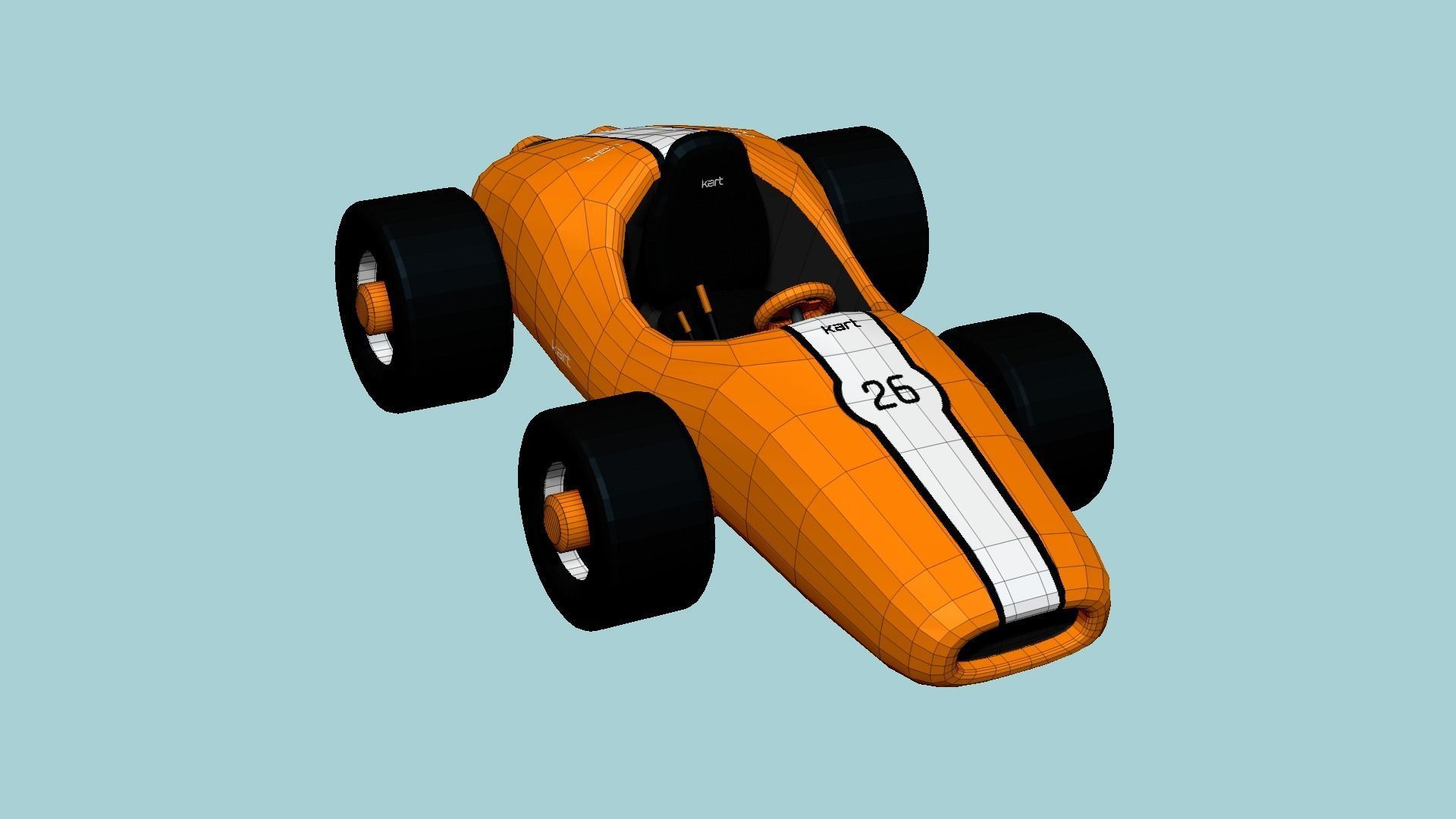 10 Cartoon Kart F Collection - Vehicle Racing Design _78