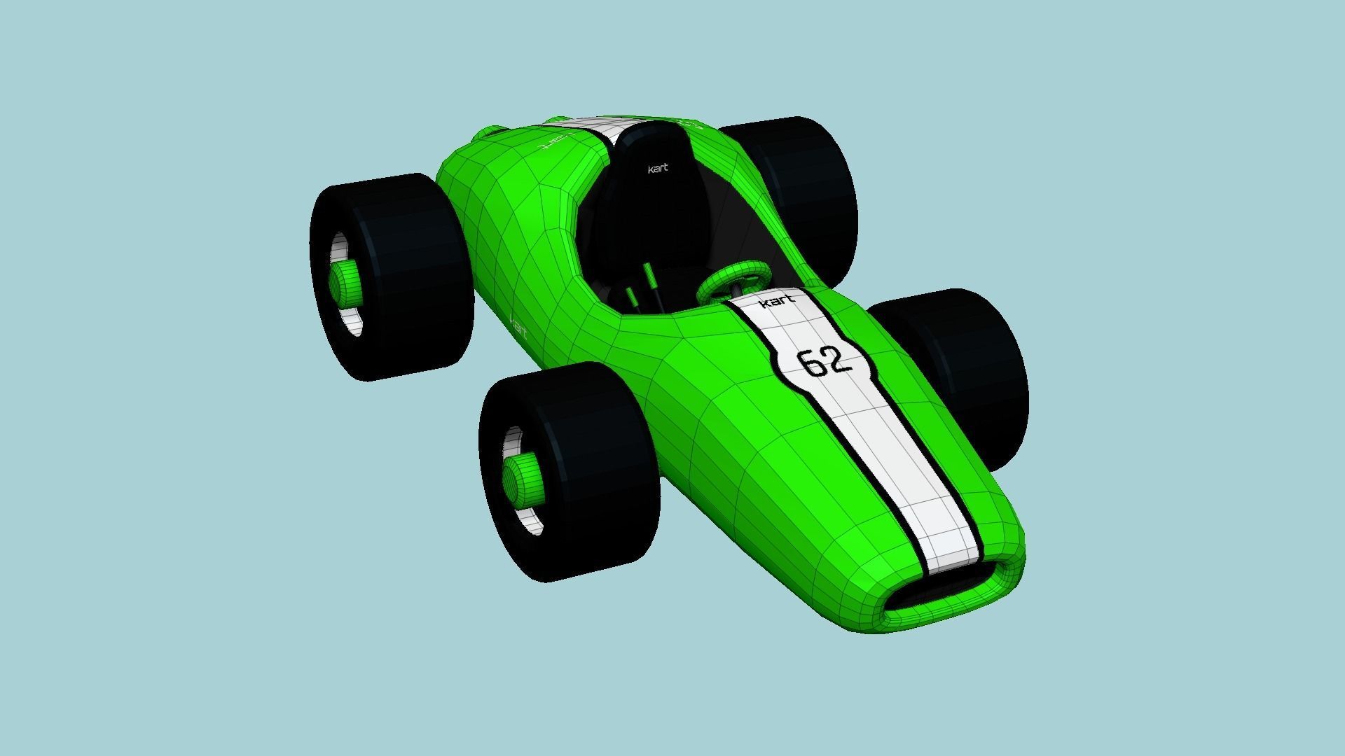 10 Cartoon Kart F Collection - Vehicle Racing Design _74
