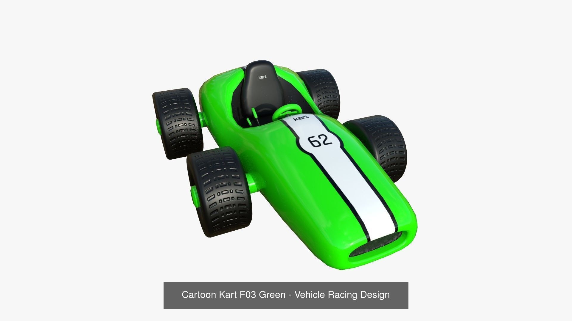 10 Cartoon Kart F Collection - Vehicle Racing Design _3