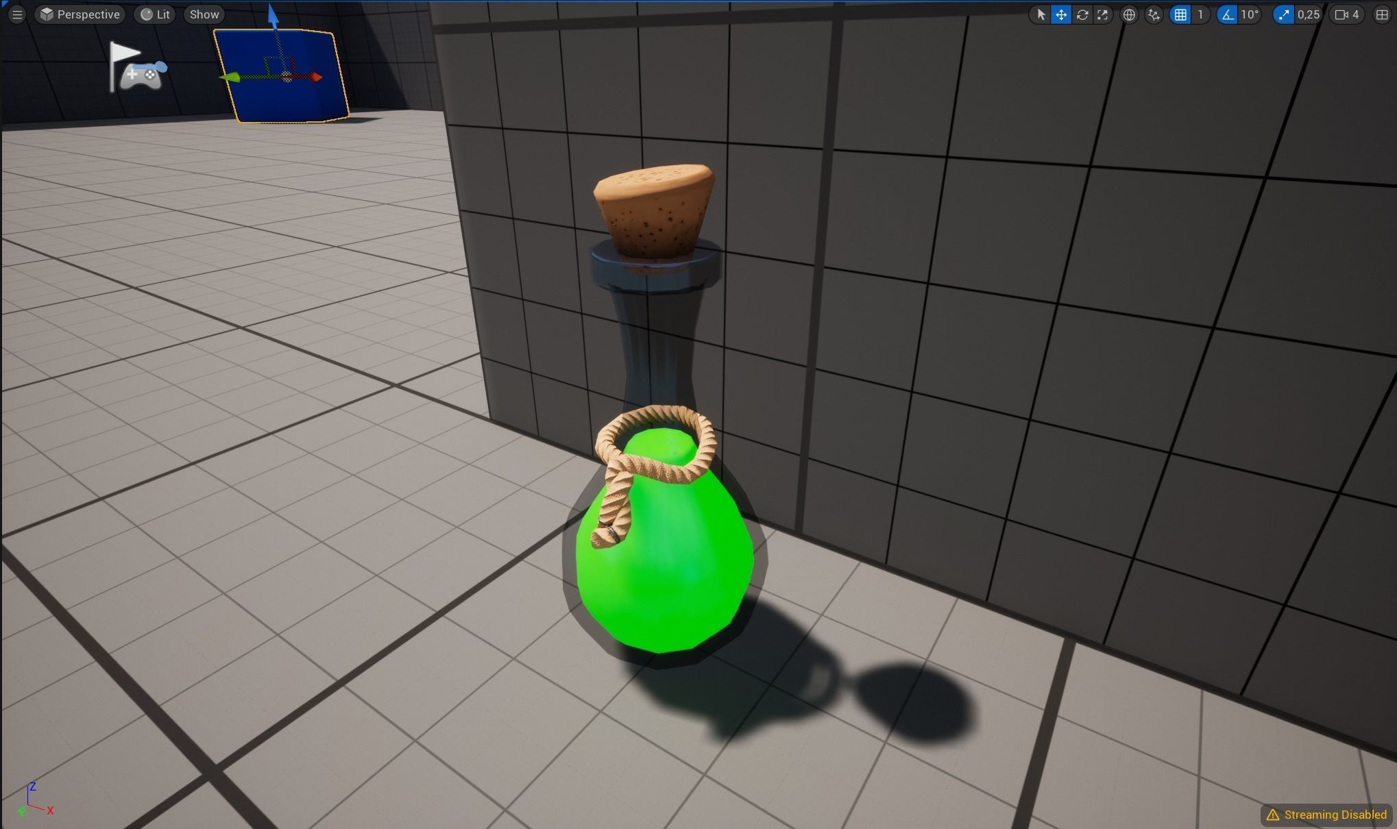 Stylized Alchemy Potion Low-poly 3D model_12