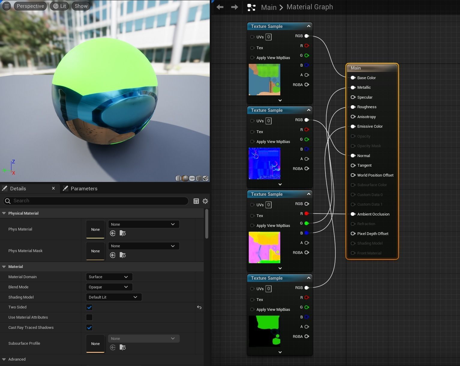 Stylized Alchemy Potion Low-poly 3D model_13