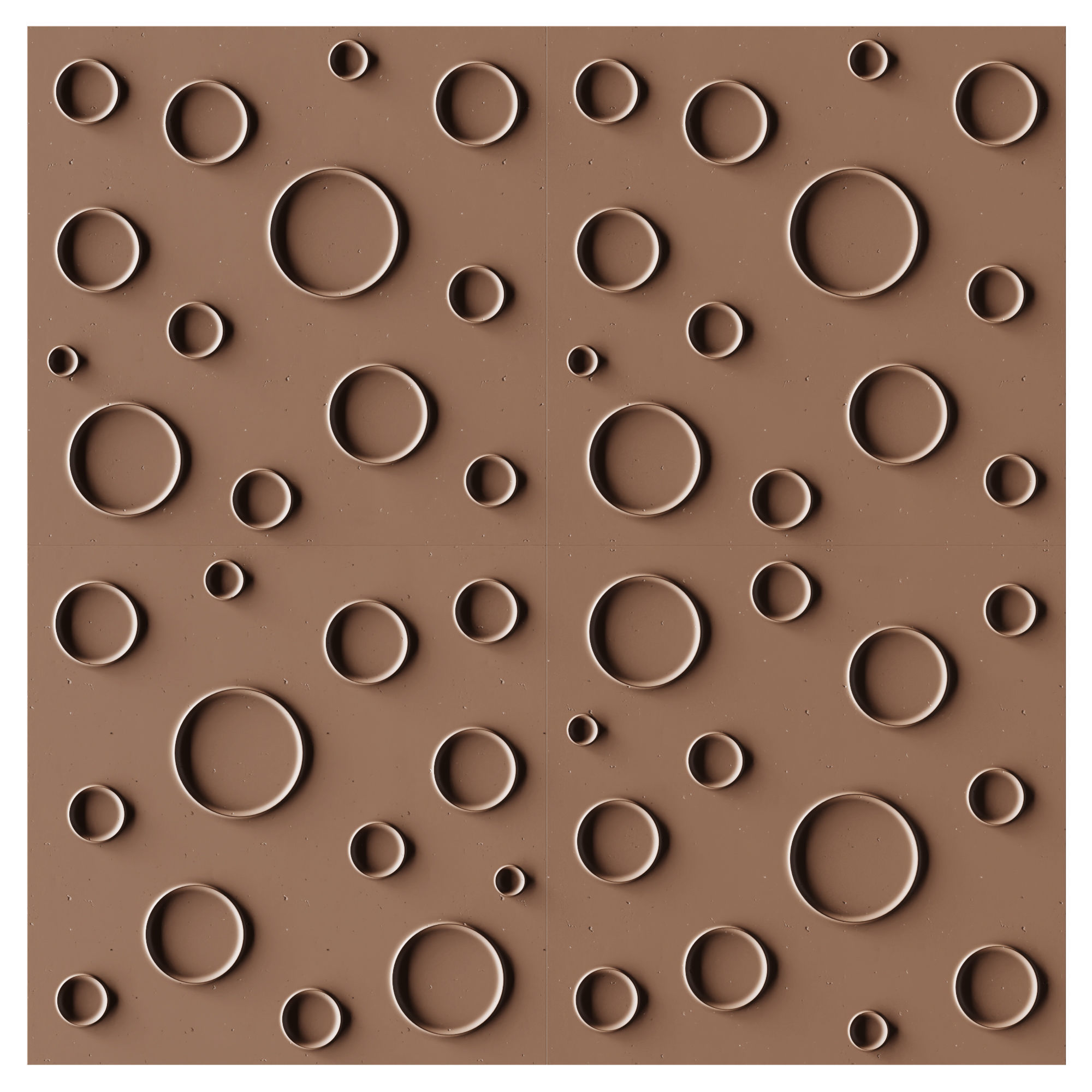 3d panel MOON 3D model_2