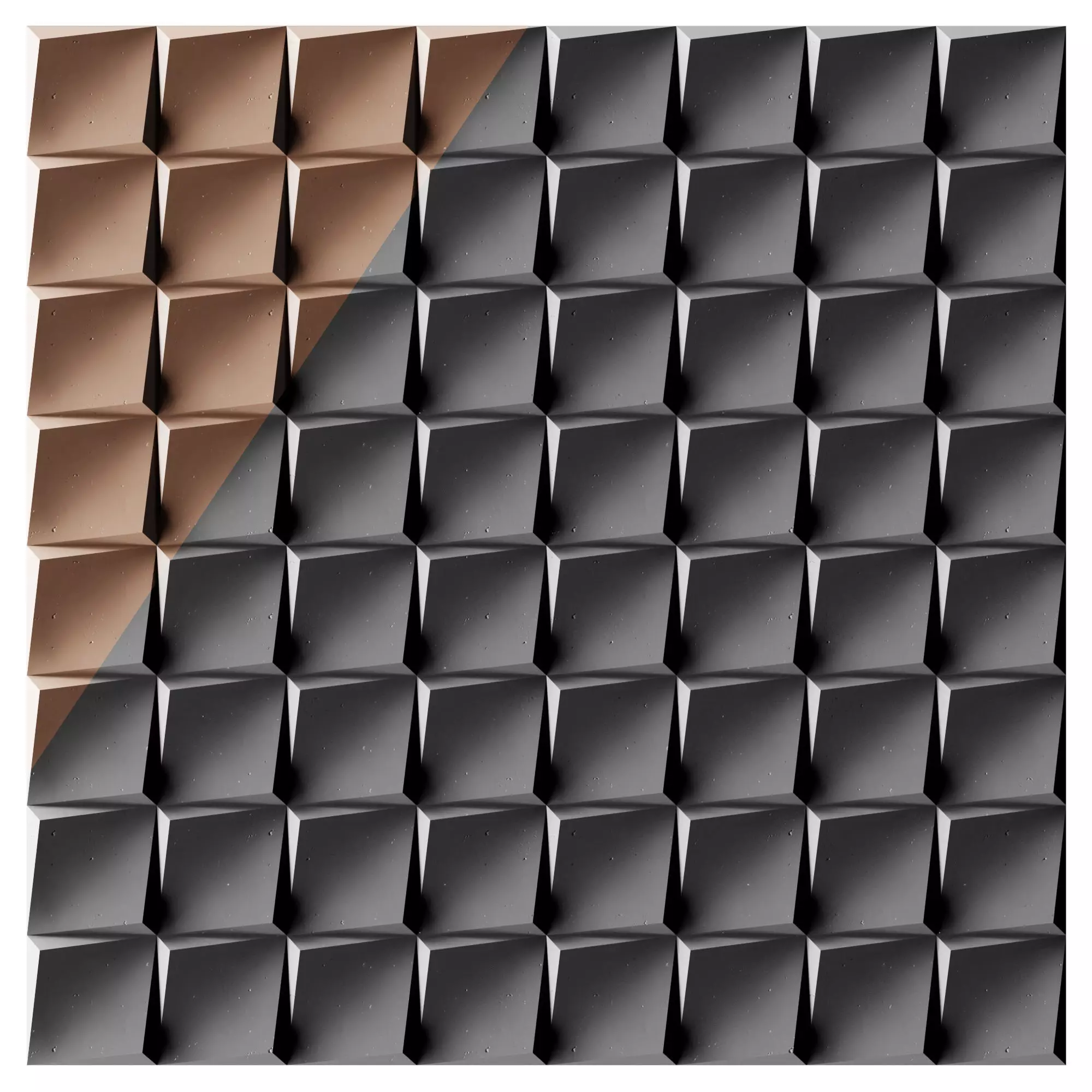 3d panel CRACKS 3D model