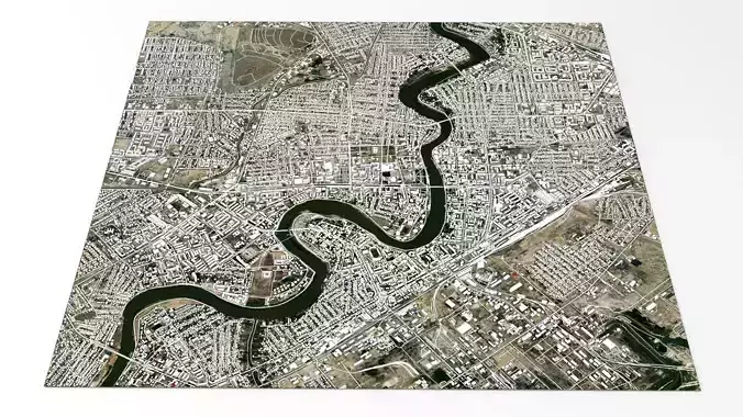 Cityscape Atyrau Kazakhstan