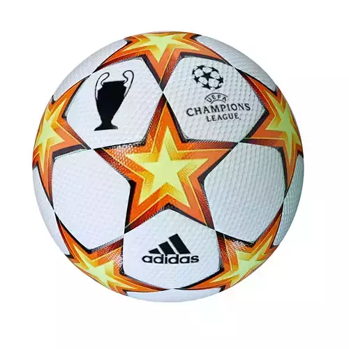 Ball Adidas Champions League  3D model Ball Adidas Champions League  3D model