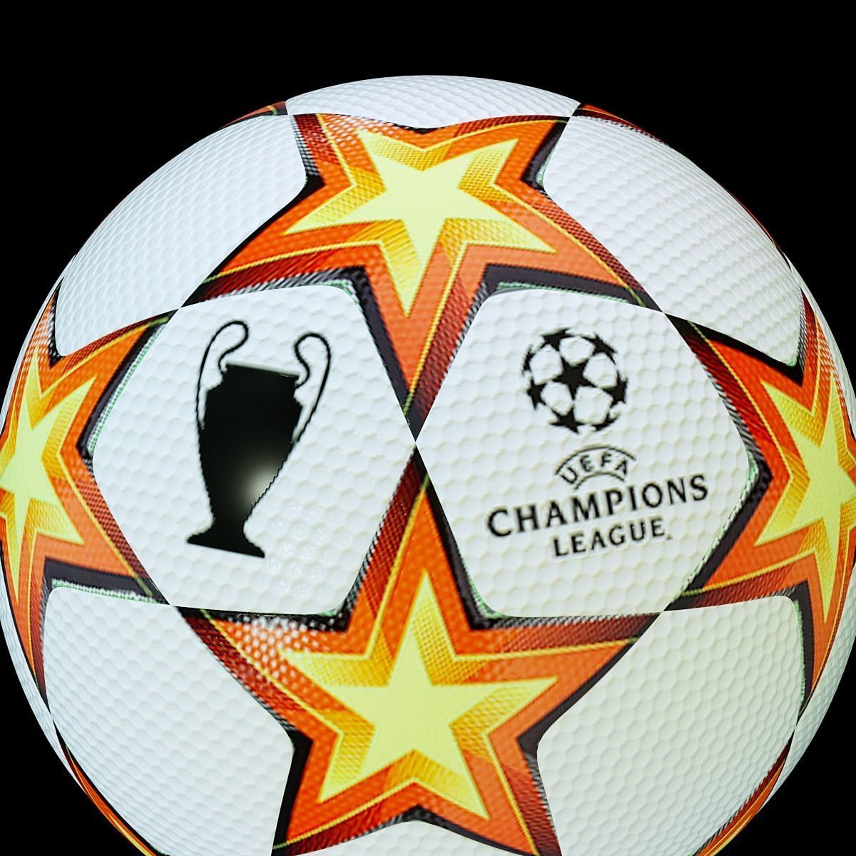 Ball Adidas Champions League  3D model_1