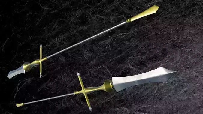 ROYAL SPEAR  Low-poly 3D model