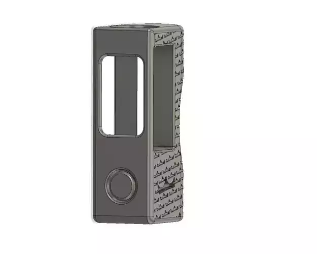 Boro Mechanical Mod with Single 18650 battery TIARA V2 3D print model