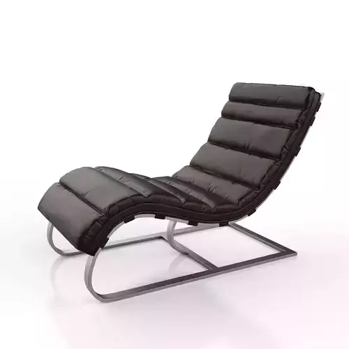 Oviedo Leather Chaise Lounge