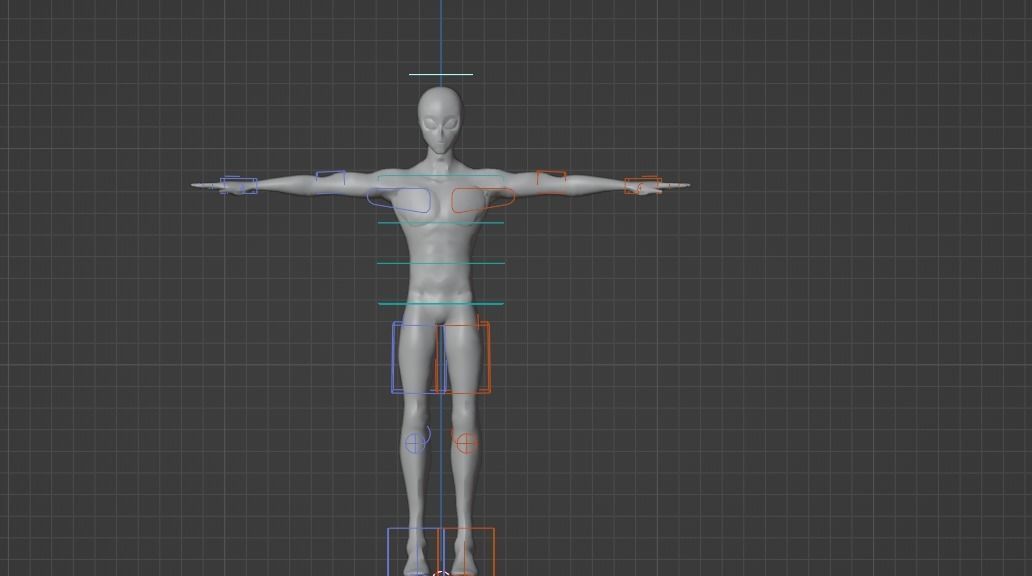 spider man rigged 3D model_1